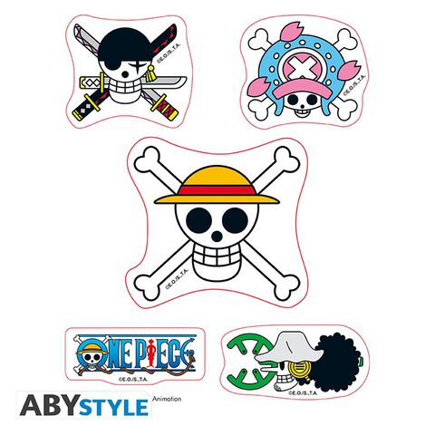 Stickers - One Piece - Skulls Equipage Luffy